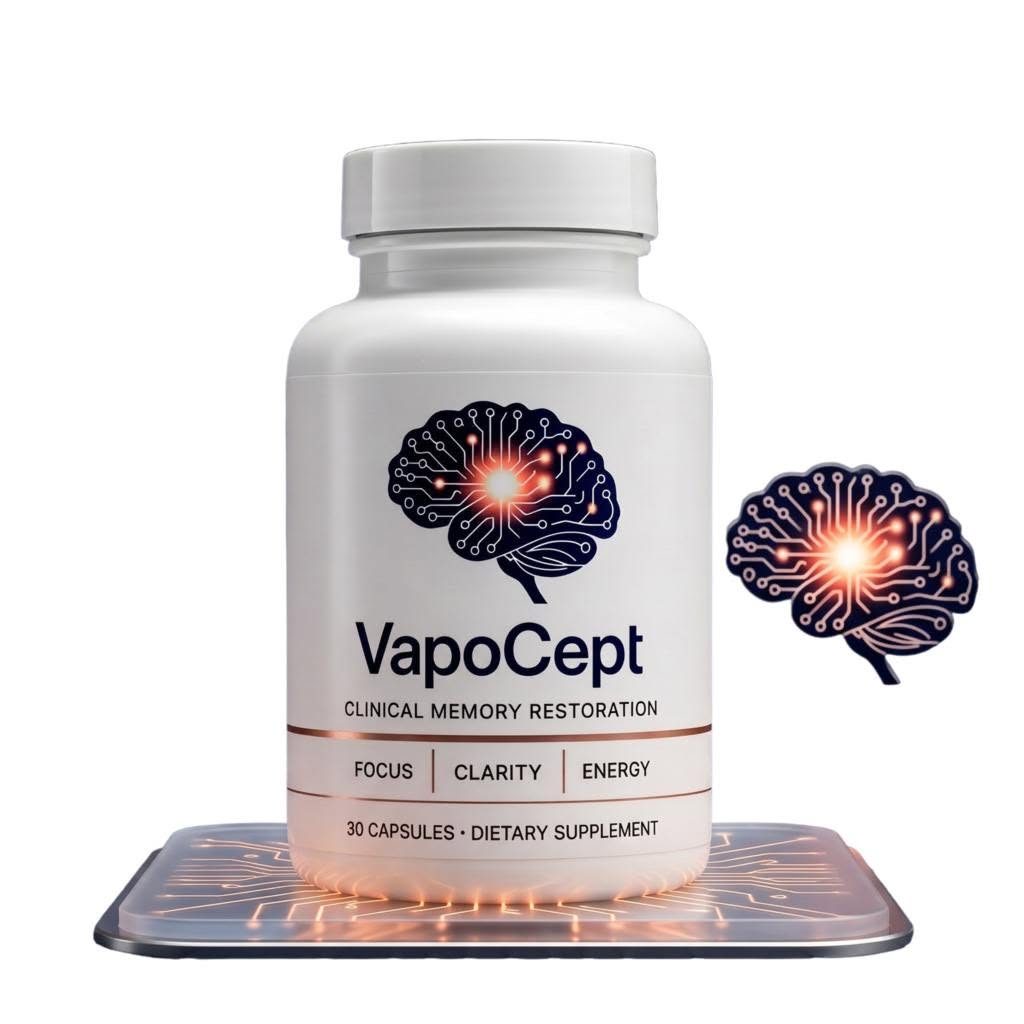 VapoCept dietary supplement bottle